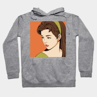 Comic girl #2 Hoodie